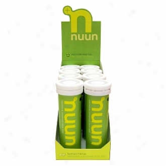 Nuun Electrolyte Enhanced Drink Tabs, Tubes, Lemon-lime