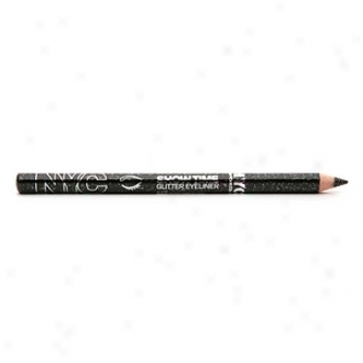 Nyc Appear Time Glitter Eyeliner Pencil, Show Time Black