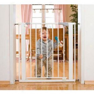 Oggi Sg-26 Pressure Mounted Gate With Extension, White