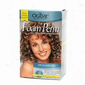 Ogilvie Foam Perm No-drip Conditioning Perm, For All Hair Types