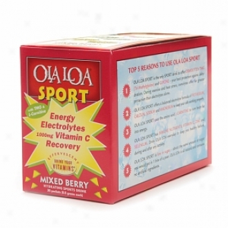 Ola Loa Jest Energy & Recovery Drink Mix, Mixed Berry