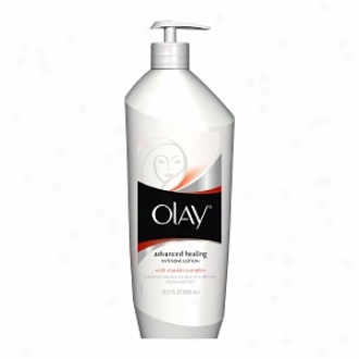 Olay Advanced Healing Intensive Lotion With Vitamin Complex, Fragrance Free