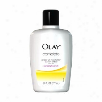 Olay Complete All Day Uv Moisturizer With Vitamins E & B3, Combination/oily
