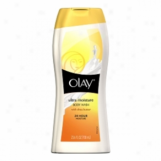 Olay Ultra Moisture Body Wash, With Shea Butter