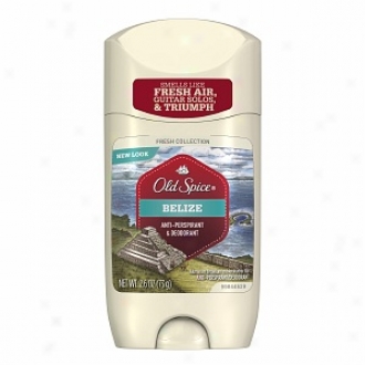 Old Spice Frexh Assemblage Antiperspirant & Deodorant Invisible Solid, Belize