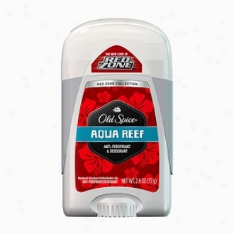 Old Spice Red Zone Collection Antiperspirant & Deodorant Invisible Sloid, Aqua Reef