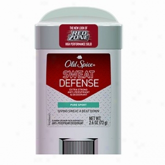 Old Spice Red Surface bounded by parallel circles Sweat Defense Antiperspirant & Deodorant Solid, Pure Play