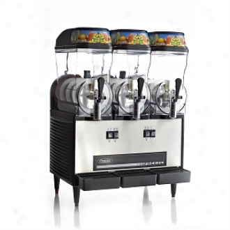 Omega Commercial 1/2 Hp 980-watt Granita Machine, Black Ofs30
