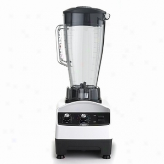 Omega Commercial 82-ounce Variable Speed Blender, White B2500l