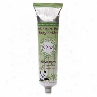 One Baby Endangered Species Collection:  Trunk  Lotion, Panda Berry