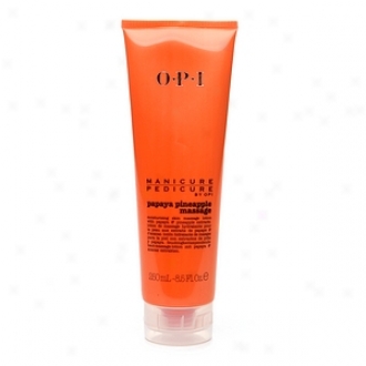 Opi Manicure Pedicure Moisturizing Skin Massage Lotion, Papaya Pineapple