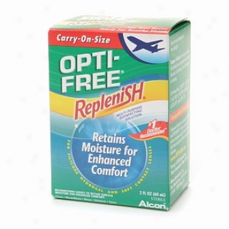 Opti-free Replenish Multi-purpose Disinfecting Solution, Carry-on Size