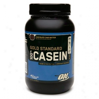 Optimum Nutrition Gold Standard 100% Casein Protein, Chocolate Cake Batter