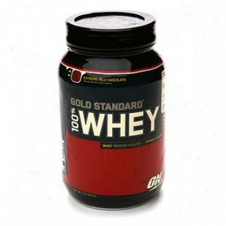 Optimum Food Gold Standard 100% Whey, Extreme Milk Chocolate