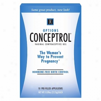 Options Conceptrol Vaginal Contraceptive Gel, 10 Prefilled Applicators