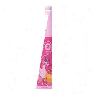 Orawave Tuned Musical 2 Minute Twinspin Toothbrush, Cats