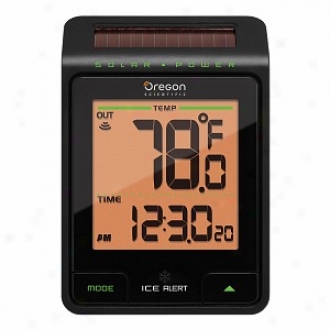 Oregon Scientific Emr801 Helios Solar Power Wireless Thermometer