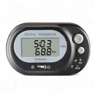 Oregon Scientific Pe320 Digital Pedometer With Distance Calculator