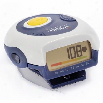 Oregon Scientific Pe826 Pedometer With Pulse Meter With 7 Day Memory