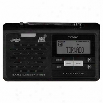 Oregon Scientific Wr608 Noaa Weather Desktop Emergency Alert Radio