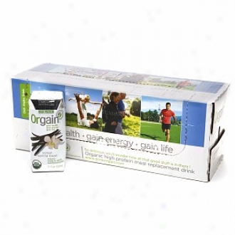 Orgain Nutritional Shake, Ready To Drink, Sweet Vanilla Bean