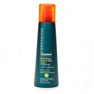 Organique By Himalaya Revitalizing Hand & Body Lotion For All Skin Types