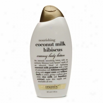 Organix Nourishing Creamy Body Lotion, Coconut Milk Hibiscus