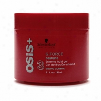 Osis+ G-force Texture Extreme Hold Gel, Tenacious Control