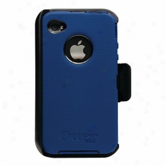 Otterbox Apl2-i4uni-46-e4otr Universal Iphone 4 Champion Case, Zircon Blue And Black