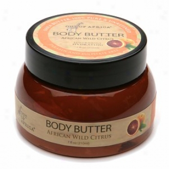 Loudly Of Africa Luxuriously Hydrating Body Butter, African Wild Citrus