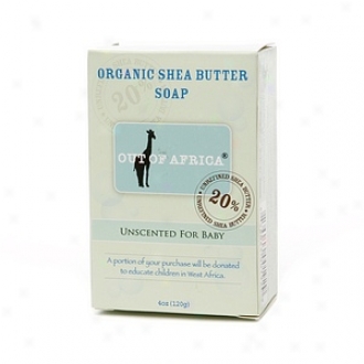 Out Of Africa Organized Shea Butter Bar Soap, Unscented Because Baby