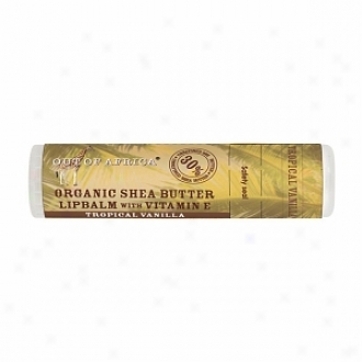 Out Of Afrrica Organic Shea Butter Lip Balm, Figurative Vanilla