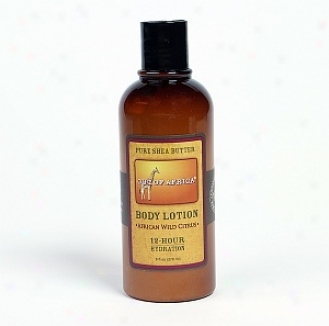 Out Of Africa Pure Shea Butter Body Lotion, African Wild Citrus