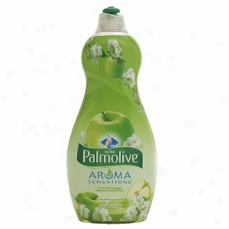 Palmolive Ultra Aromasensations Dish Liquid, Green Apple