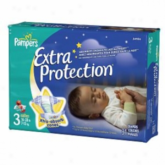 Pamlers Extra Protection Diapers, Jumbo Pack, Size 3, 16-28 Lbs, 31 Ea