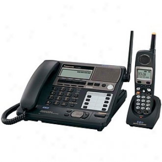 Panasonic Kx-tg4500b 5.8 Ghz 4-line Fhss Expandable Cordless Phone System