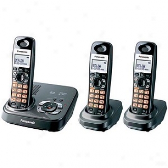 Panasonic Kx-tg9333t Dect 6.0 Expandable Digital Cordless Answering System