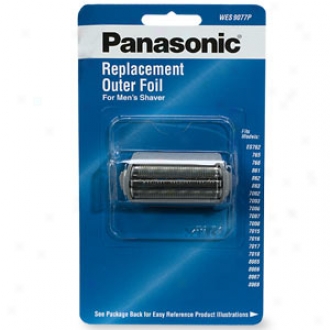 Panasonic Shaver Replacement Exterior Foil, Model Wes9077p