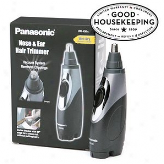 Panasonic Vacuum Nose & Hair Wet/dry Trimmer, Model Er430k