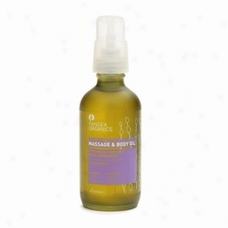 aPngea Organics Massage & Body Oil, Pyrenees Lavender With Cardamom