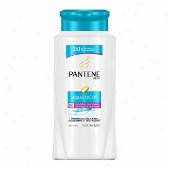 Pantene Pro-v Aqua Light Weightless Nourishment 2 In 1 Shampoo & Conditioner