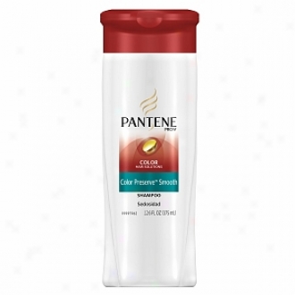 Pantene Pto-v Color Hair Solutions Color Preserve Smooth Shampoo