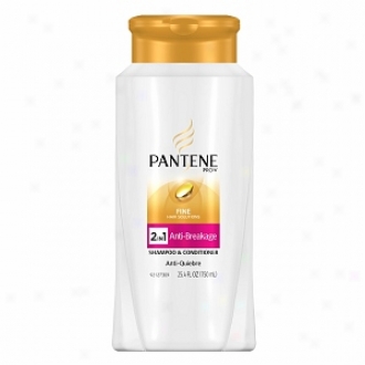 Pantene Pro-v Fine Hair Solutions 2-in-1 Anti-breakage Shampoo & Conditioner