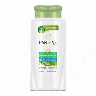 Pantene Pro-v Nature Fusioh Dampness Balance 2 In 1 Shampoo & Conditioner