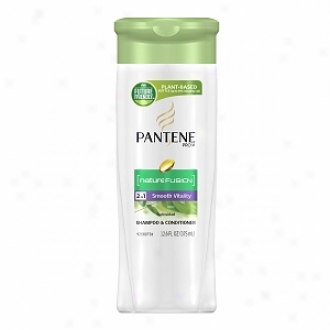 Pantene Pro-v Nature Fusion Smooth Vitality2  In 1 Shampoo & Conditioner