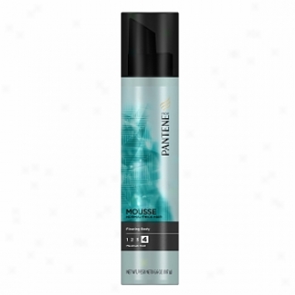 Pantene Pro-v Normal -thick Hair Style Flowing Body Hair Mousse, Maximum Hold