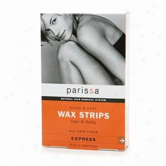 Parissa Quick & Easy Wax Strips, Legs & Body