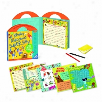 Peacrable Kingdom Press Really Ridiculous Game Time Write & Wipe Activity Tote Ages 7-10