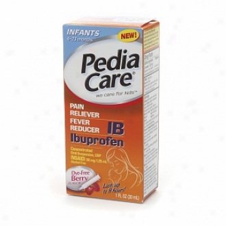 Pediacare Infant's Pain Reliever/fever Reducer Ib Ibuprofen Concentrated Oral Suspension, Dye-free Berry Flavor
