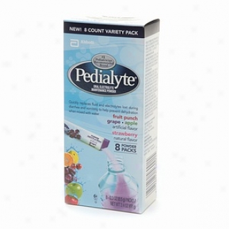 Pedialyte Oral Electrolyte Maintenance Pkwder, Variety Pack